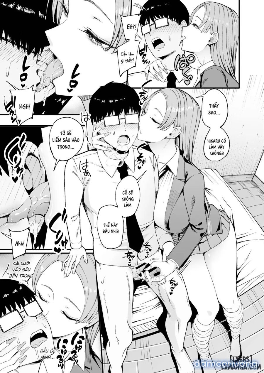 đọc truyện Cô Bạn Gyuru Cho Phép Tôi Nghịch Lồn Chương 4 ảnh 17 tại Thiên Thai Truyện