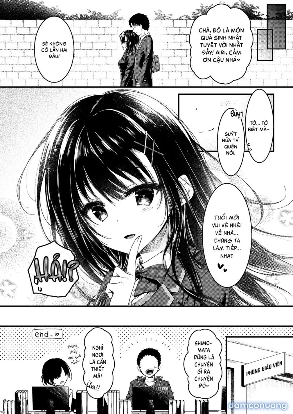 đọc truyện Cô Bạn Nghiêm Túc Nhất Lớp Lại Lộ Ra Vẻ Mặt Dâm Đãng Chương 2 ảnh 20 tại Thiên Thai Truyện