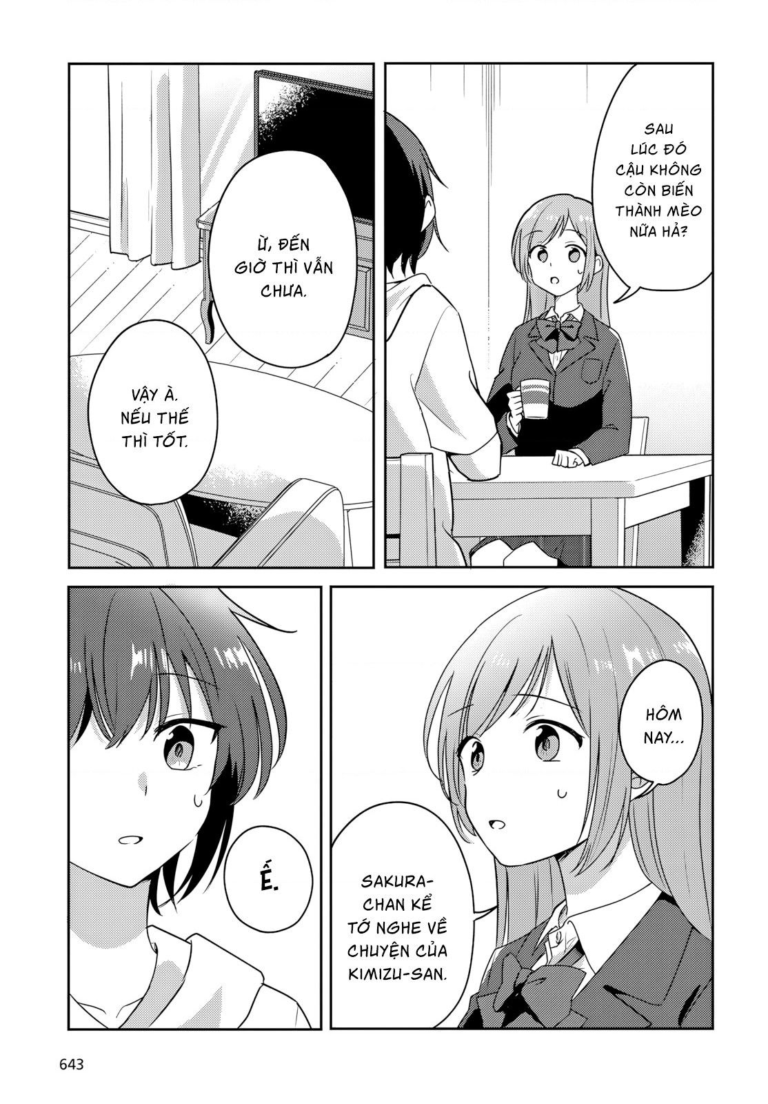 đọc truyện Cô Bạn Thưở Nhỏ Kêu Meo Dưới Váy Của Tôi Chương 10 ảnh 23 tại Thiên Thai Truyện