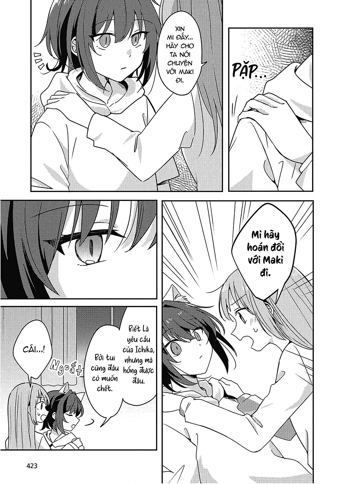 đọc truyện Cô Bạn Thưở Nhỏ Kêu Meo Dưới Váy Của Tôi Chương 12 ảnh 5 tại Thiên Thai Truyện