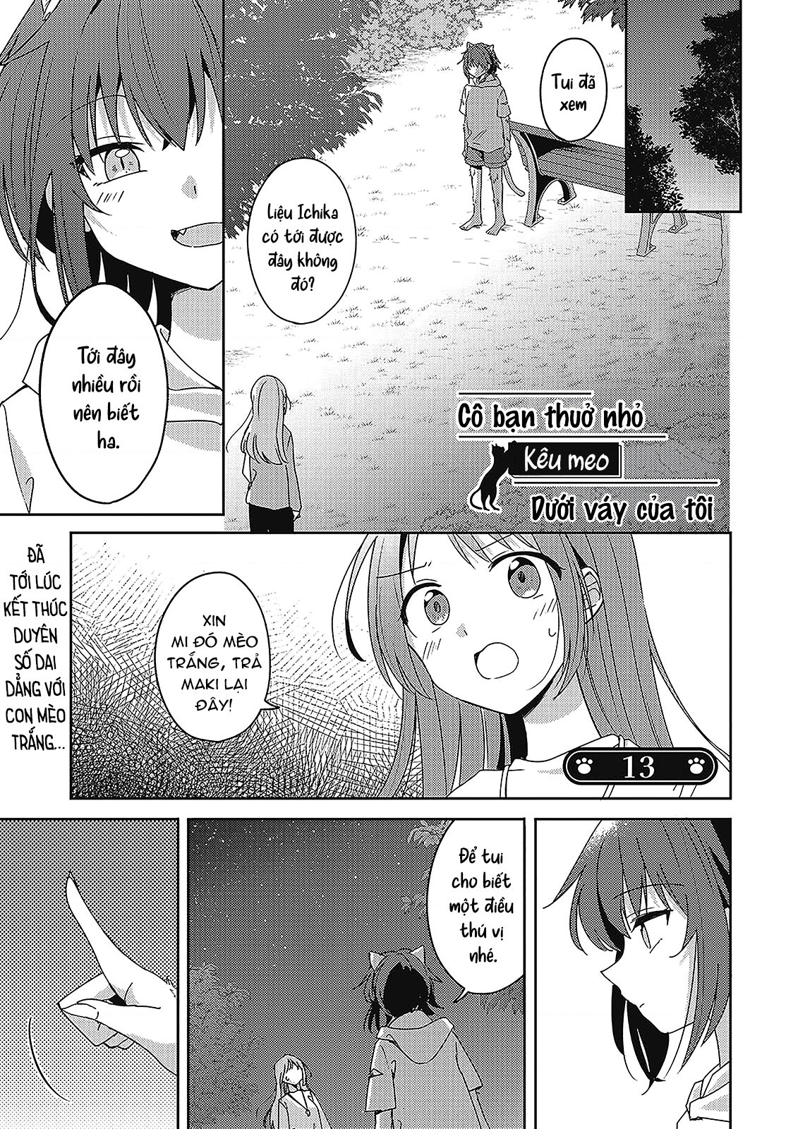 đọc truyện Cô Bạn Thưở Nhỏ Kêu Meo Dưới Váy Của Tôi Chương 13 ảnh 3 tại Thiên Thai Truyện