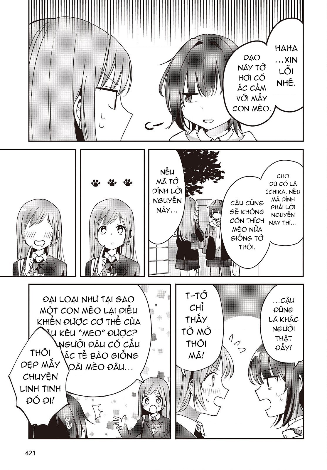 đọc truyện Cô Bạn Thưở Nhỏ Kêu Meo Dưới Váy Của Tôi Chương 4 ảnh 23 tại Thiên Thai Truyện