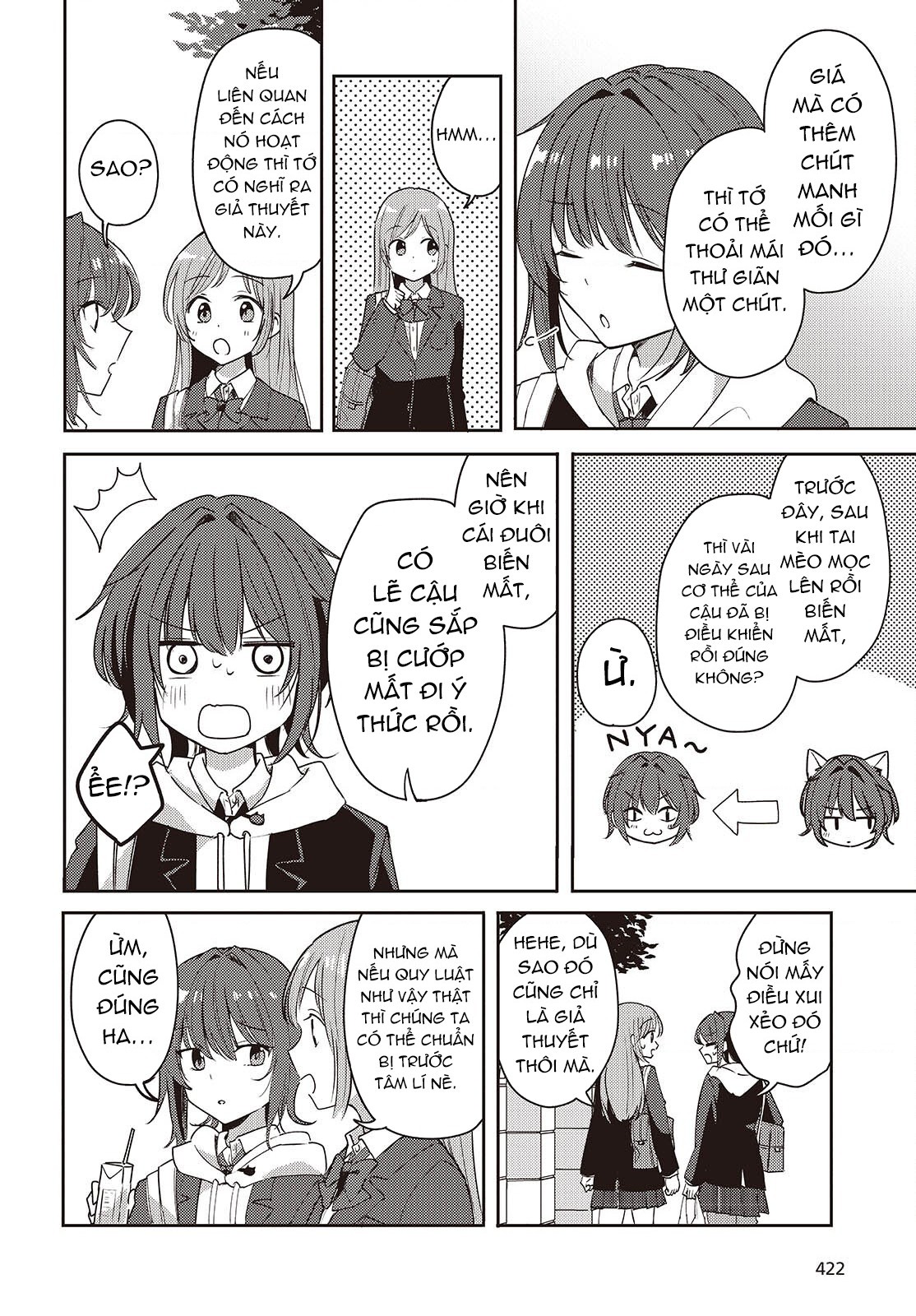 đọc truyện Cô Bạn Thưở Nhỏ Kêu Meo Dưới Váy Của Tôi Chương 4 ảnh 24 tại Thiên Thai Truyện