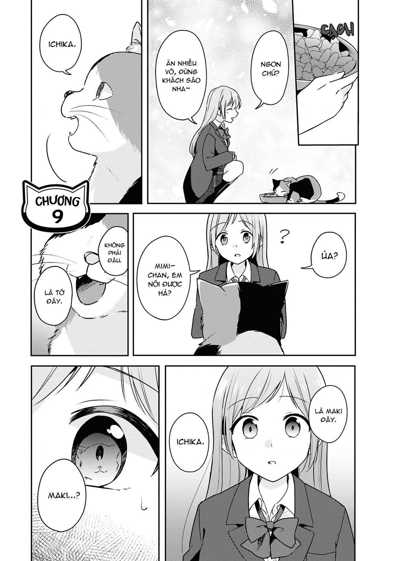 đọc truyện Cô Bạn Thưở Nhỏ Kêu Meo Dưới Váy Của Tôi Chương 9 ảnh 3 tại Thiên Thai Truyện