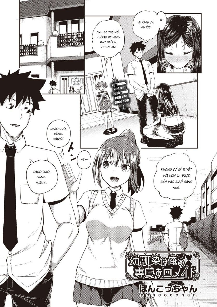 Cô Bạn Thuở Nhỏ Là Nữ Hầu Chuyên Dụng Của Tôi Chương 1 page 2 - Giả Dược