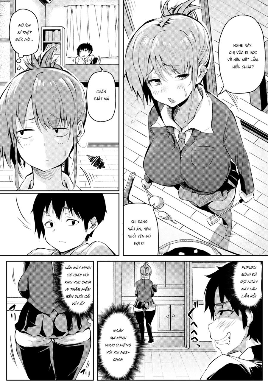 Cô Chị Mê Ngủ Và Thằng Nhóc Hư Hỏng Oneshot page 5 - Giả Dược