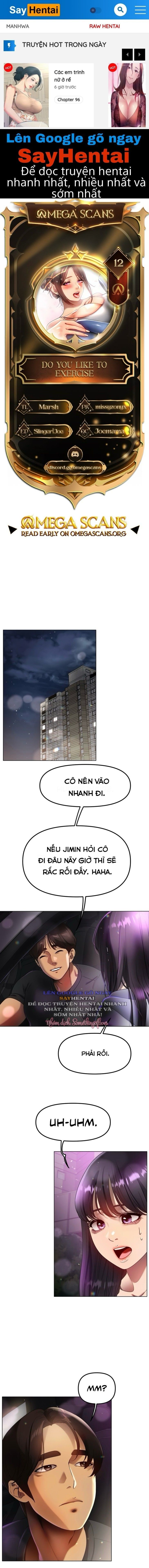 đọc truyện Cô Có Thích Tập Thể Dục Không? Chương 12 ảnh 1 tại Giả Dược