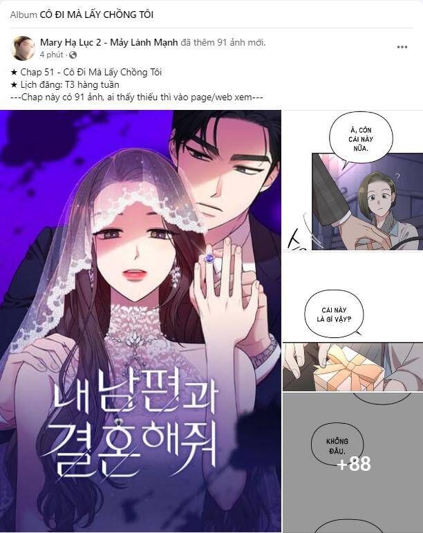 đọc truyện Cô Đi Mà Kết Hôn Với Chồng Tôi Đi Chương 51.2 ảnh 14 tại Giả Dược