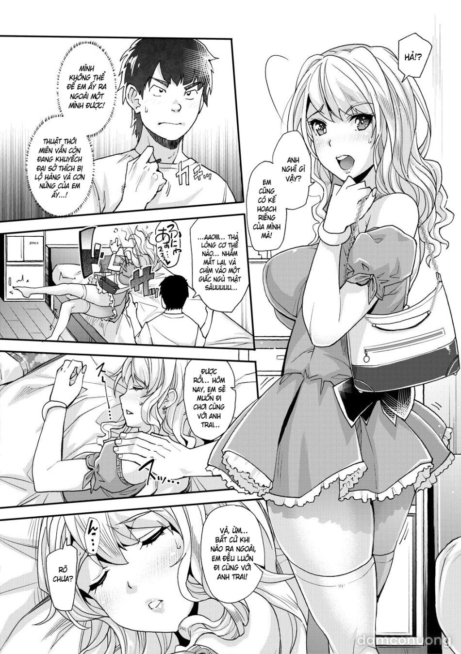 đọc truyện Cô Em Gái Gyaru Ra Liên Tục Trong Trò Chơi Thôi Miên! Chương 2 ảnh 13 tại Thiên Thai Truyện