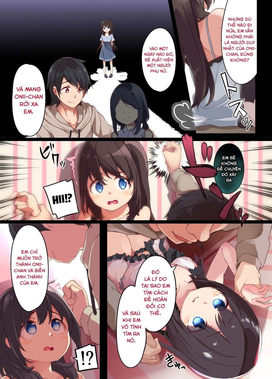 Cô Em Gái Yandere Muốn Được Mang Thai Bởi Anh Trai Của Mình, Vì Vậy Cô Chuyển Đổi Cơ Thể Với Anh Cô Và Họ Đã Quan Hệ Tình Dục Sinh Con Oneshot page 12 - Giả Dược
