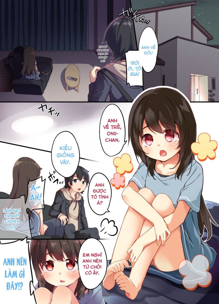 Cô Em Gái Yandere Muốn Được Mang Thai Bởi Anh Trai Của Mình, Vì Vậy Cô Chuyển Đổi Cơ Thể Với Anh Cô Và Họ Đã Quan Hệ Tình Dục Sinh Con Oneshot page 3 - Giả Dược