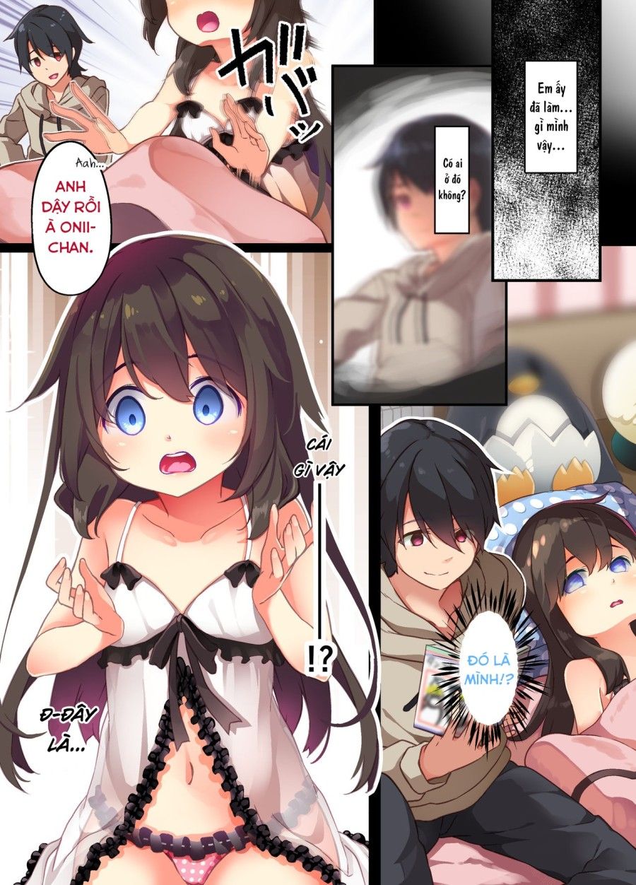 Cô Em Gái Yandere Muốn Được Mang Thai Bởi Anh Trai Của Mình, Vì Vậy Cô Chuyển Đổi Cơ Thể Với Anh Cô Và Họ Đã Quan Hệ Tình Dục Sinh Con Oneshot page 9 - Giả Dược