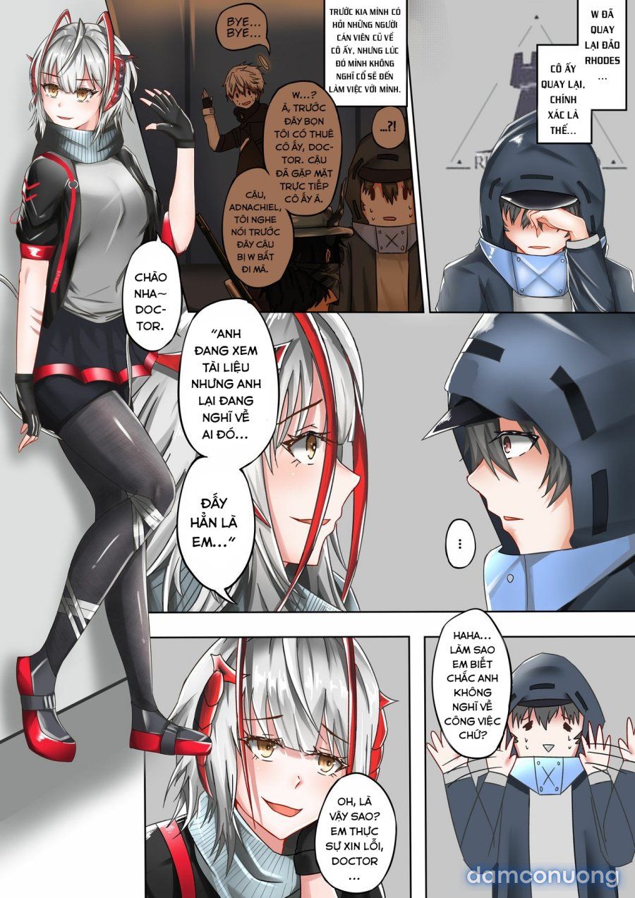 đọc truyện Cô Gái Ác Quỷ Ấy Cũng Là Người Tôi Yêu. (arknights) Chương 0 ảnh 3 tại Thiên Thai Truyện