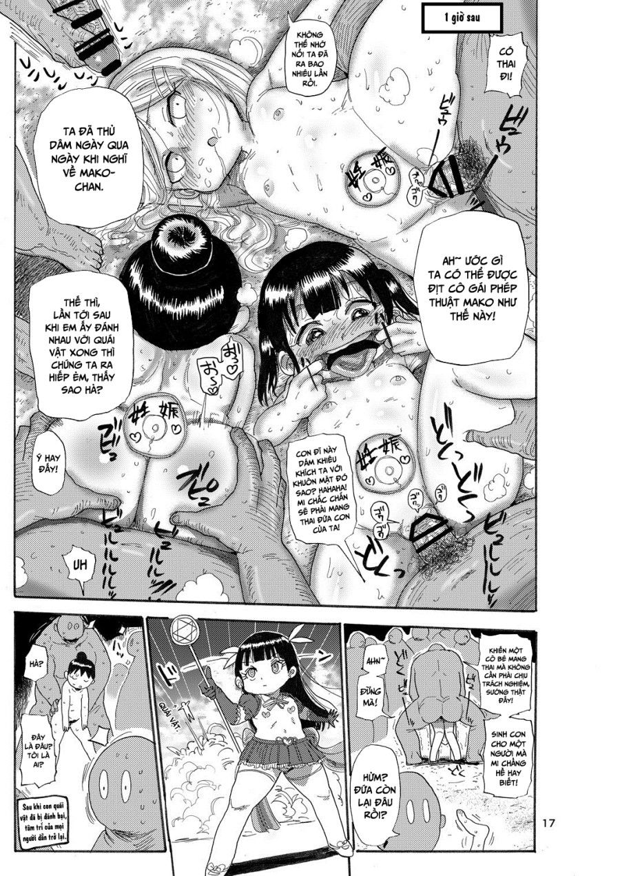 Cô Gái Phép Thuật Mako Chương 1 page 17 - Giả Dược