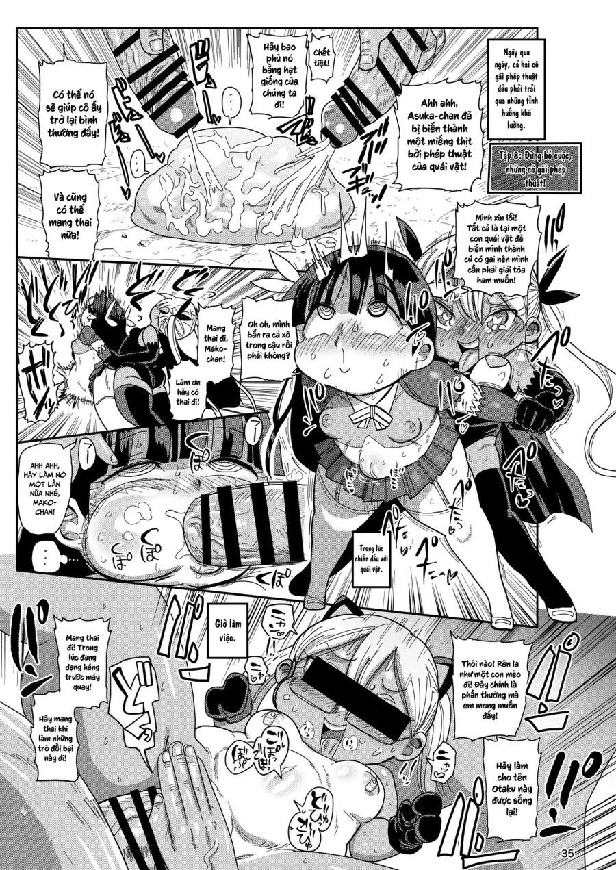 Cô Gái Phép Thuật Mako Chương 3 page 35 - Giả Dược