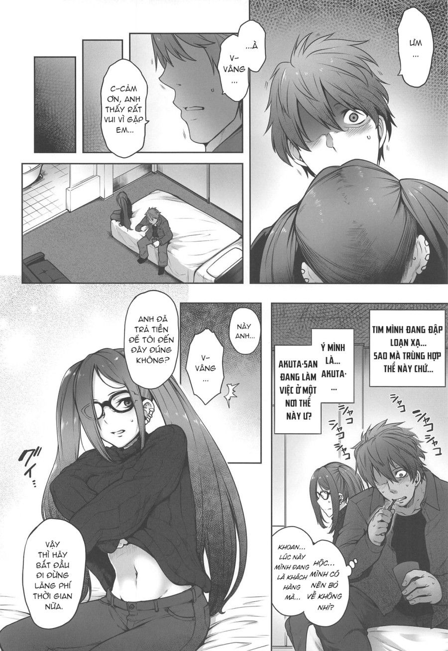 đọc truyện Cô Gái Tôi Book Ở Nhà Thổ Là Akuta-san, Người Chung Học Viện Oneshot ảnh 8 tại Thiên Thai Truyện