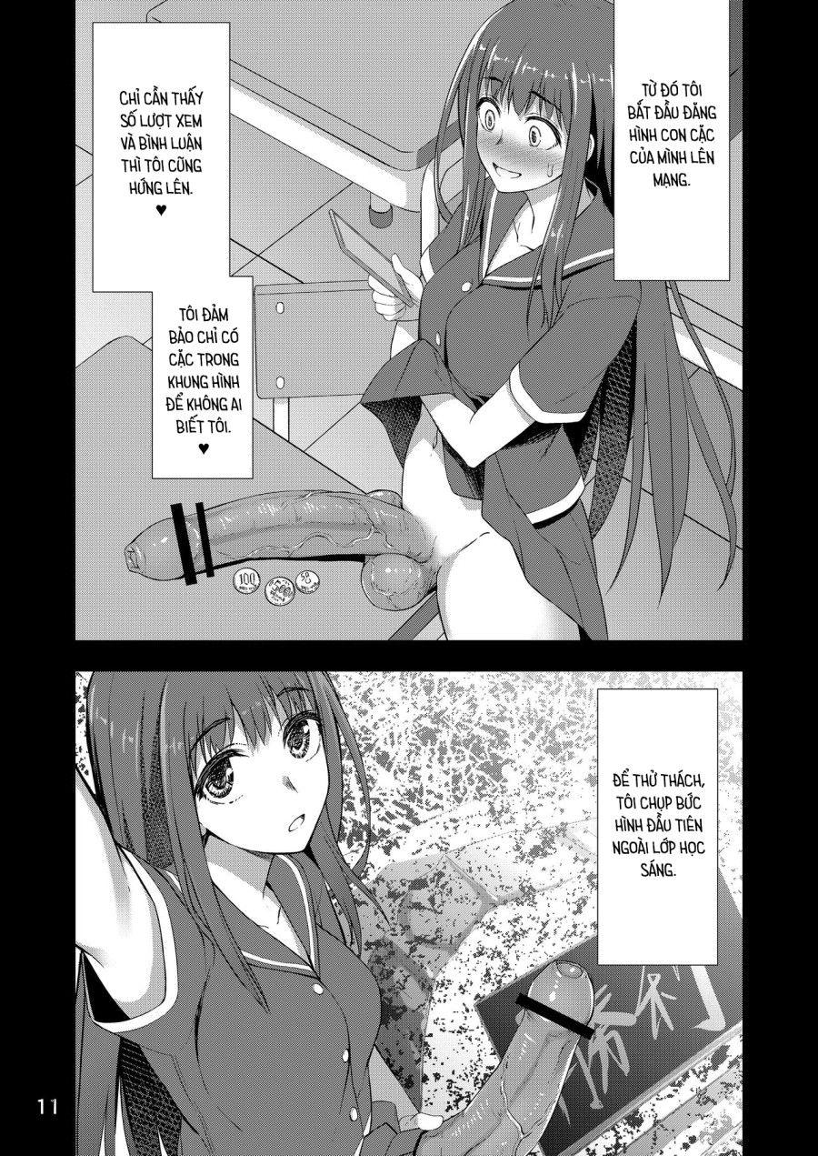 Cô Gái Tự Sướng Sau Giờ Học Oneshot page 11 - Giả Dược
