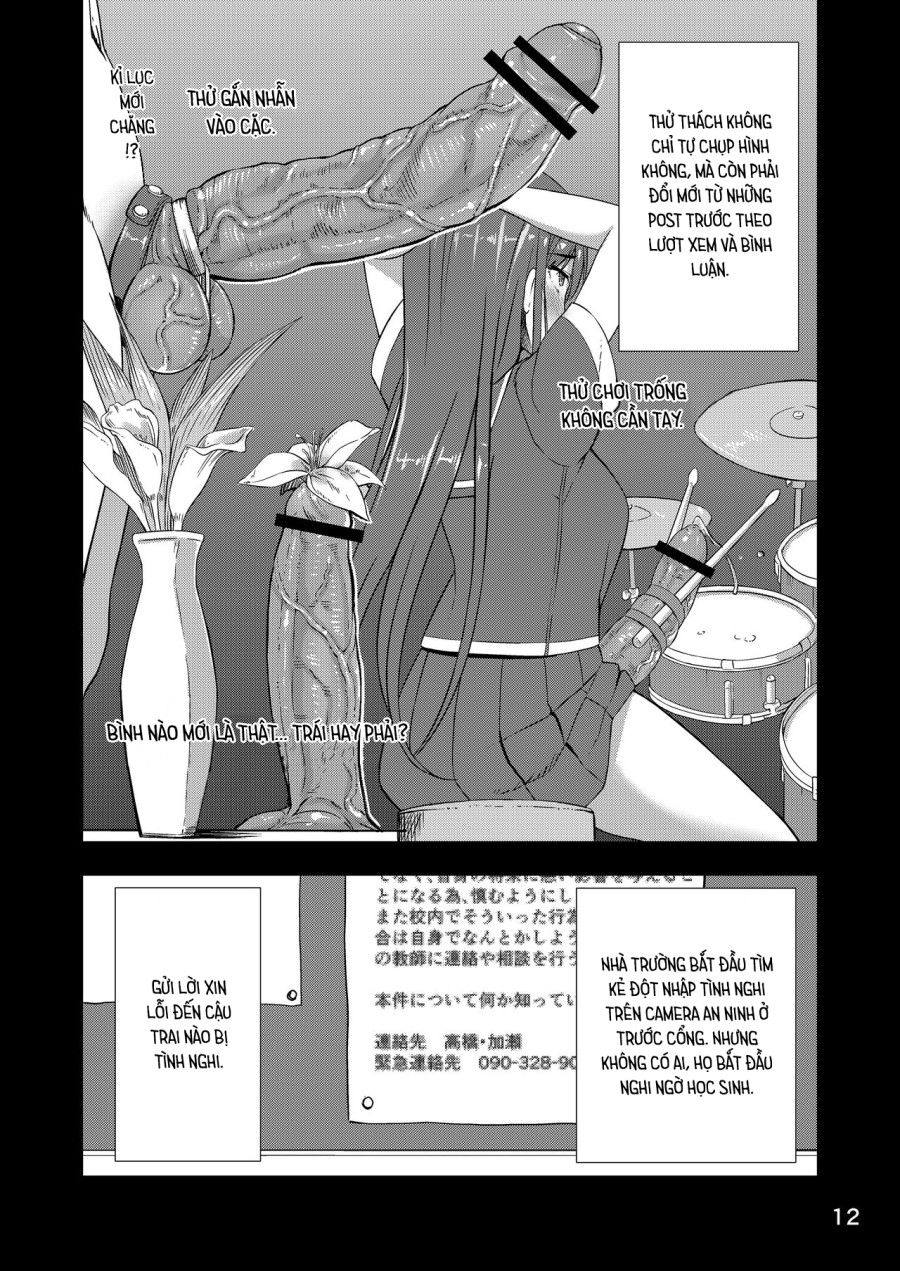 Cô Gái Tự Sướng Sau Giờ Học Oneshot page 12 - Giả Dược