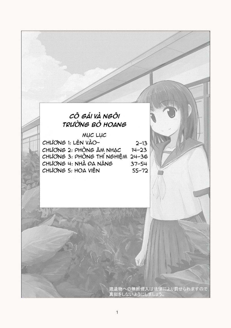 Cô Gái Và Ngôi Trường Bị Bỏ Hoang Chương 1 page 3 - Giả Dược