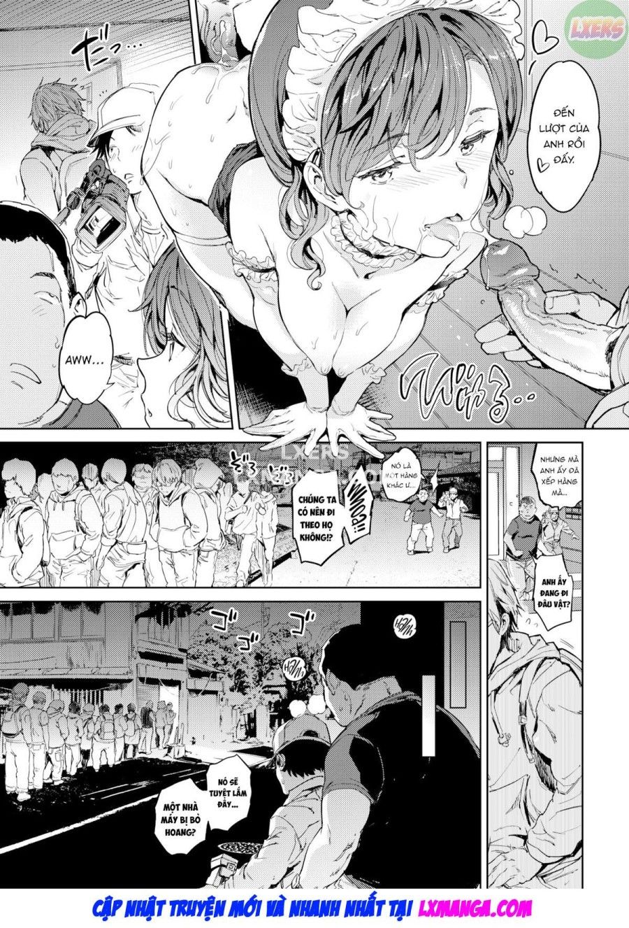Cô Gái Xếp Hàng Dài Oneshot page 16 - Giả Dược