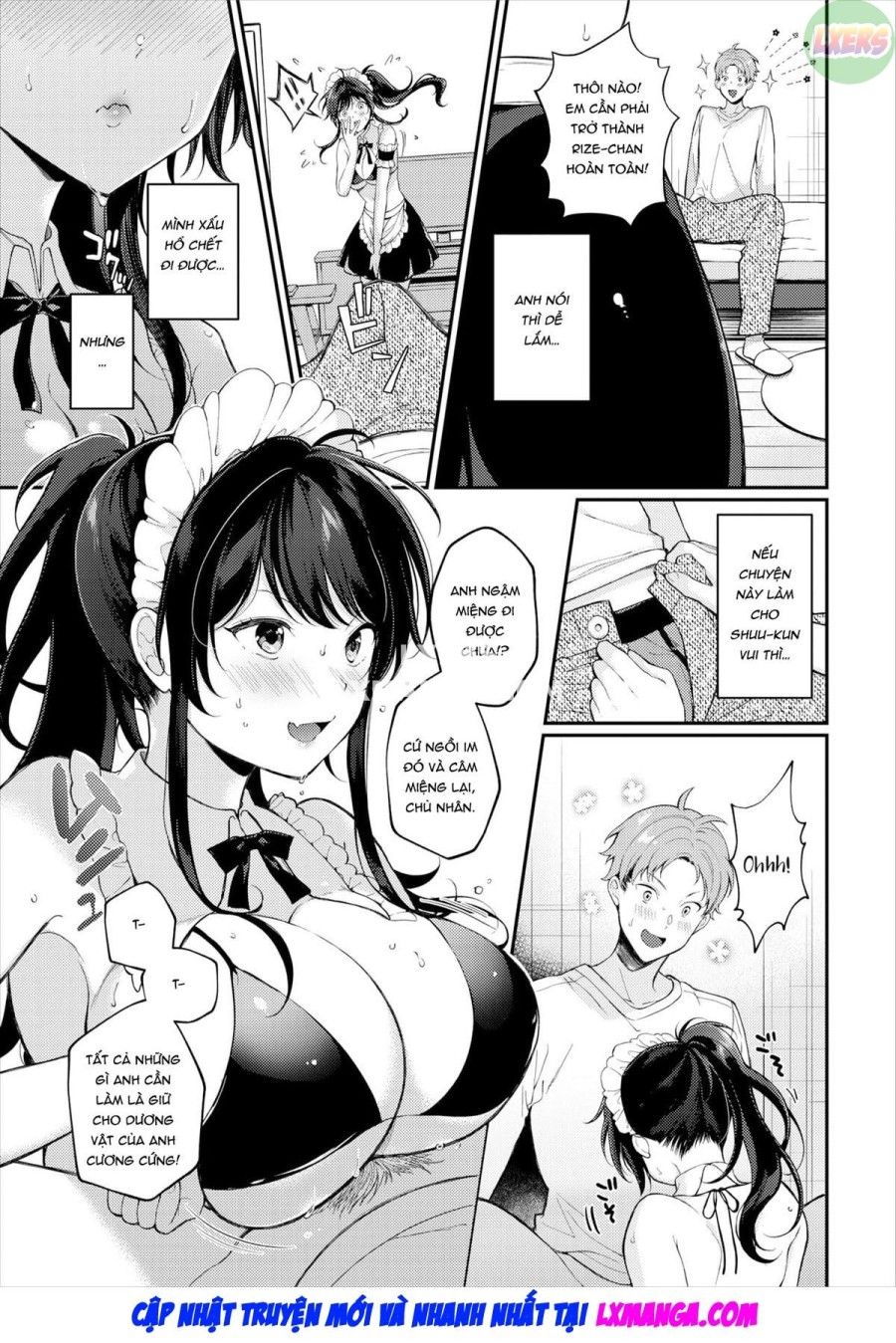 đọc truyện Cô Hầu Gái Do S Rize-chan Oneshot ảnh 8 tại Giả Dược