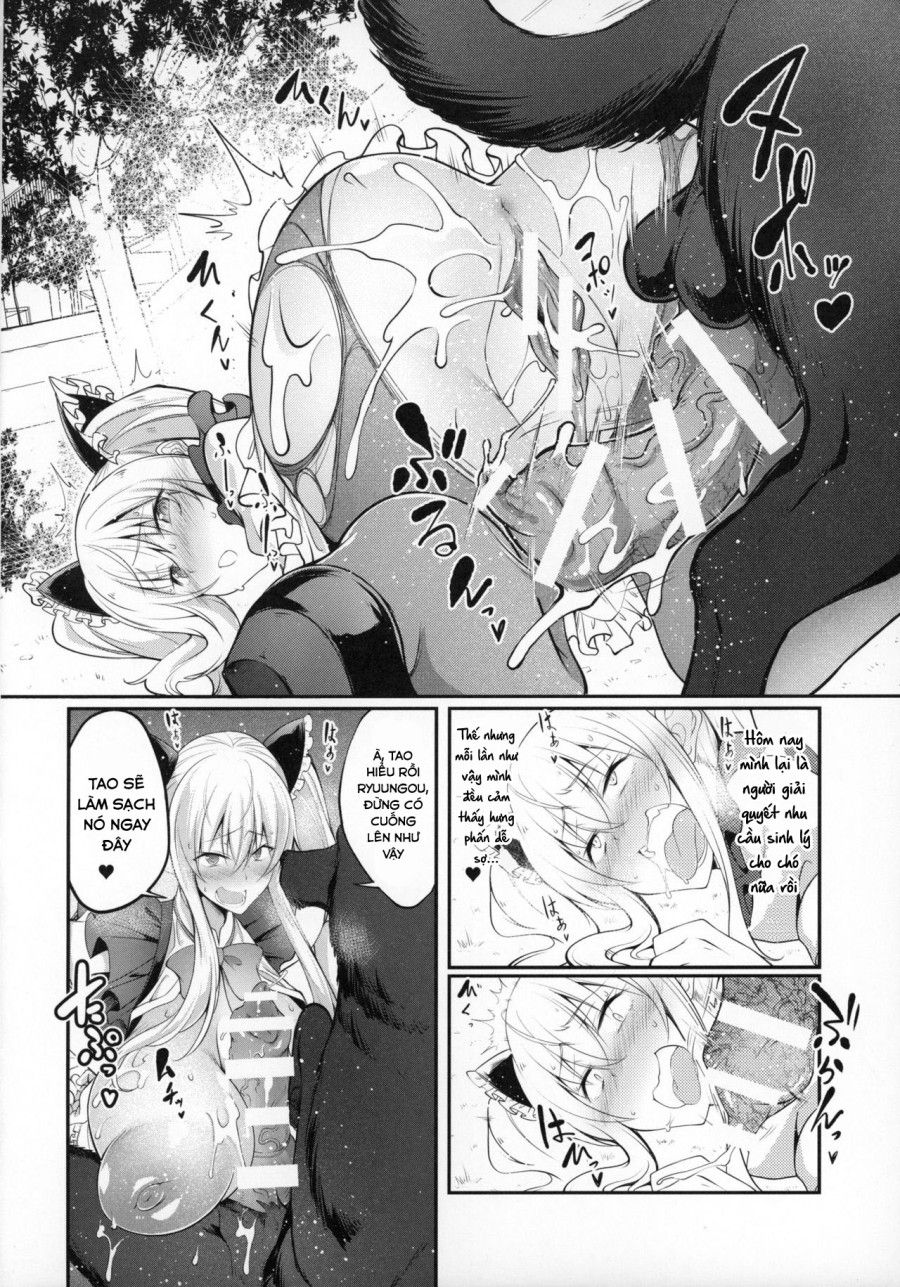 Cô Hầu Gái Nhà Bên Khiêu Gợi Quá! Oneshot page 7 - Giả Dược