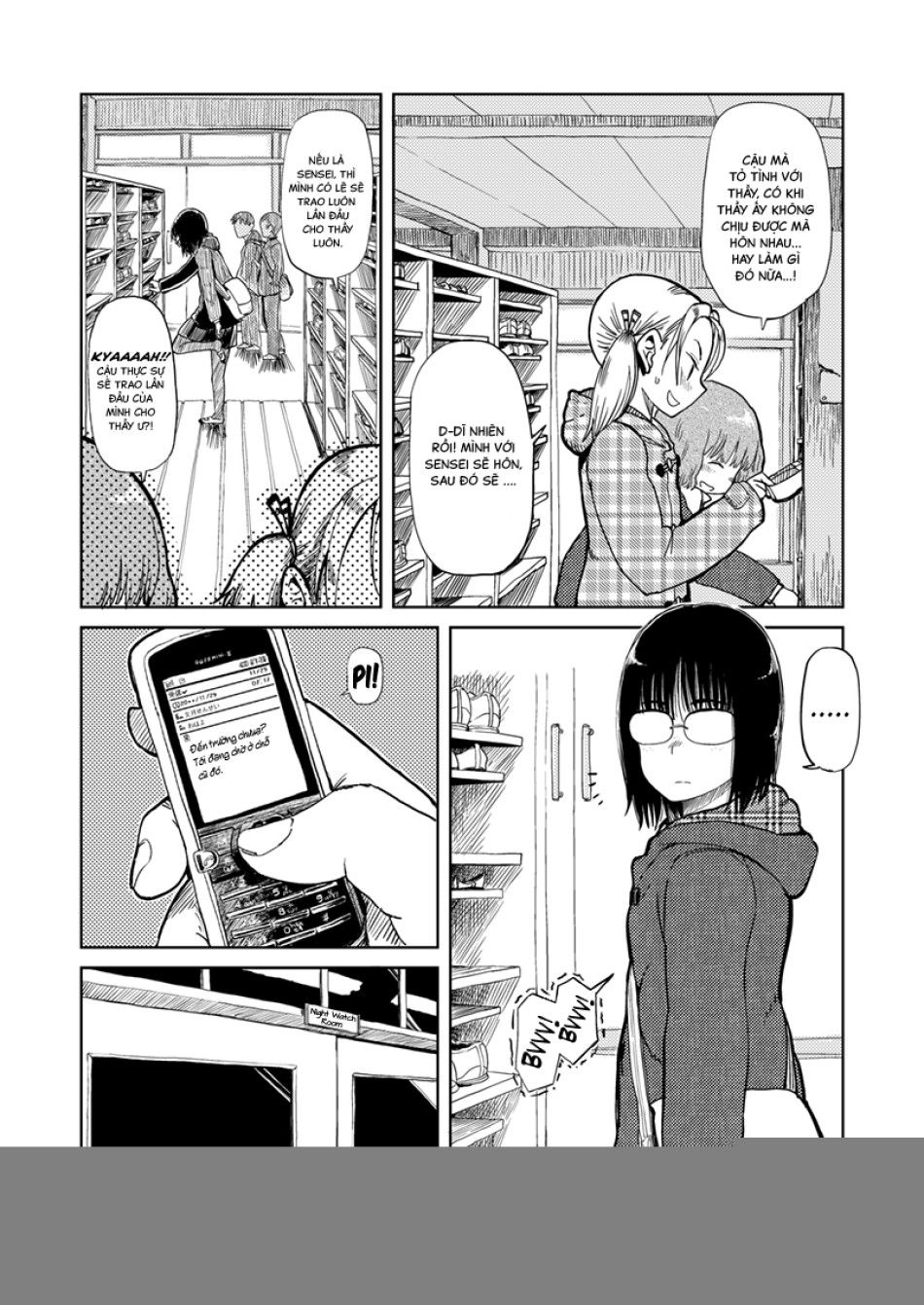 Cô Học Sinh Đơn Giản Và Đầy Tàn Nhang Oneshot page 3 - Giả Dược