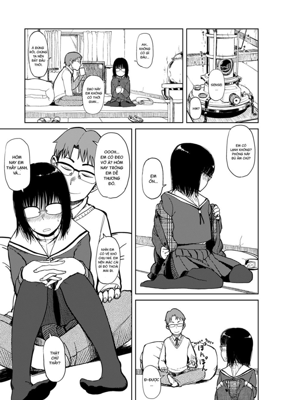 Cô Học Sinh Đơn Giản Và Đầy Tàn Nhang Oneshot page 4 - Giả Dược