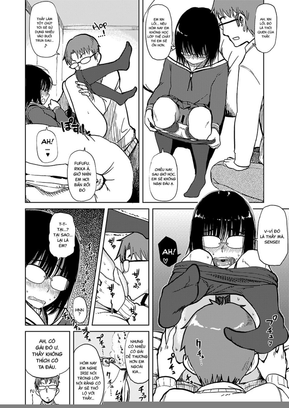 Cô Học Sinh Đơn Giản Và Đầy Tàn Nhang Oneshot page 7 - Giả Dược