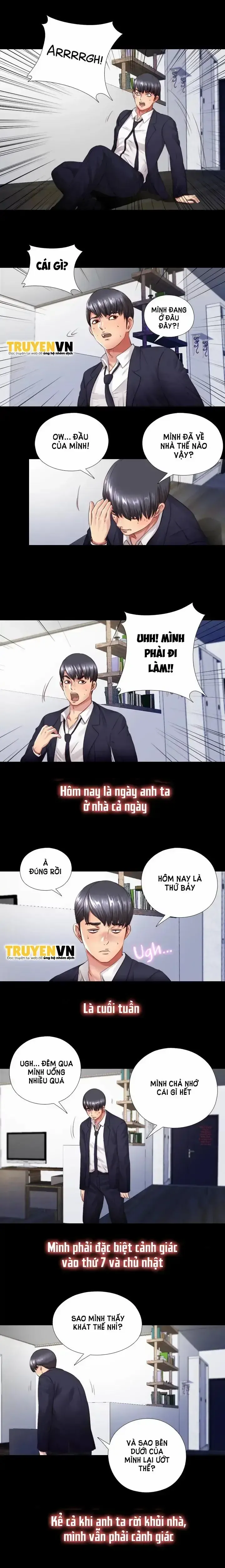 đọc truyện Có Kẻ Lạ Mặt Trốn Trong Nhà Tôi Chương 3 ảnh 13 tại Giả Dược