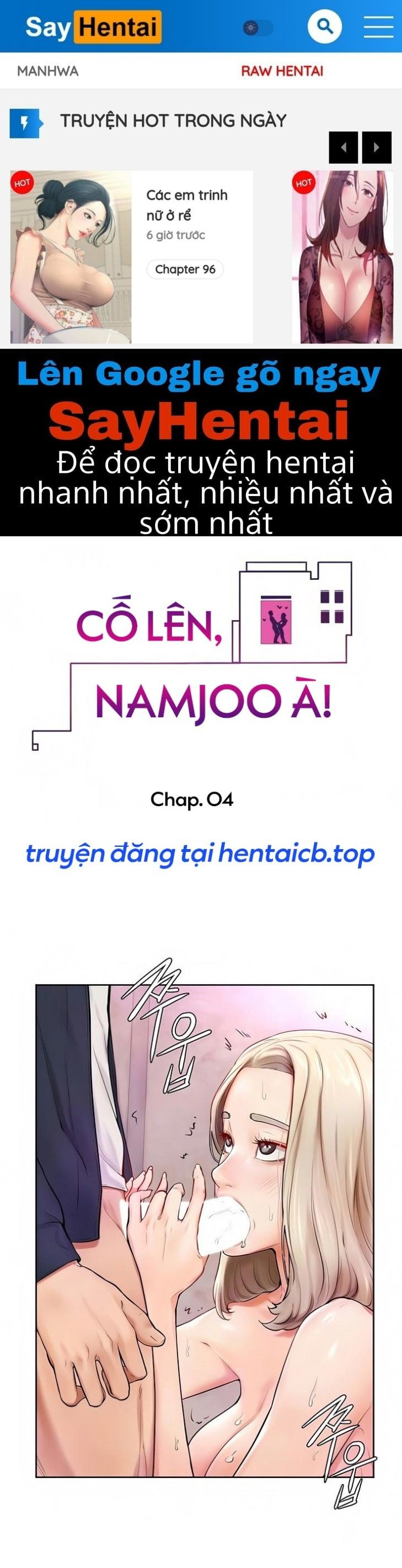 đọc truyện Cố Lên, Namjoo À! Chương 4 ảnh 1 tại Giả Dược