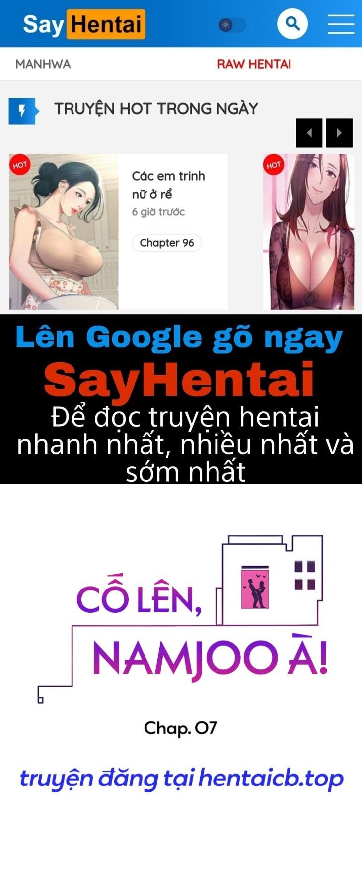 đọc truyện Cố Lên, Namjoo À! Chương 7 ảnh 1 tại Giả Dược