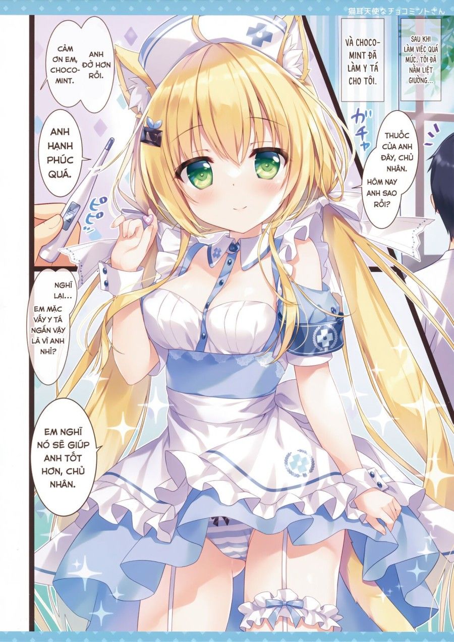 Cô Mèo Thiên Thần Chocomint-san. Oneshot page 3 - Giả Dược