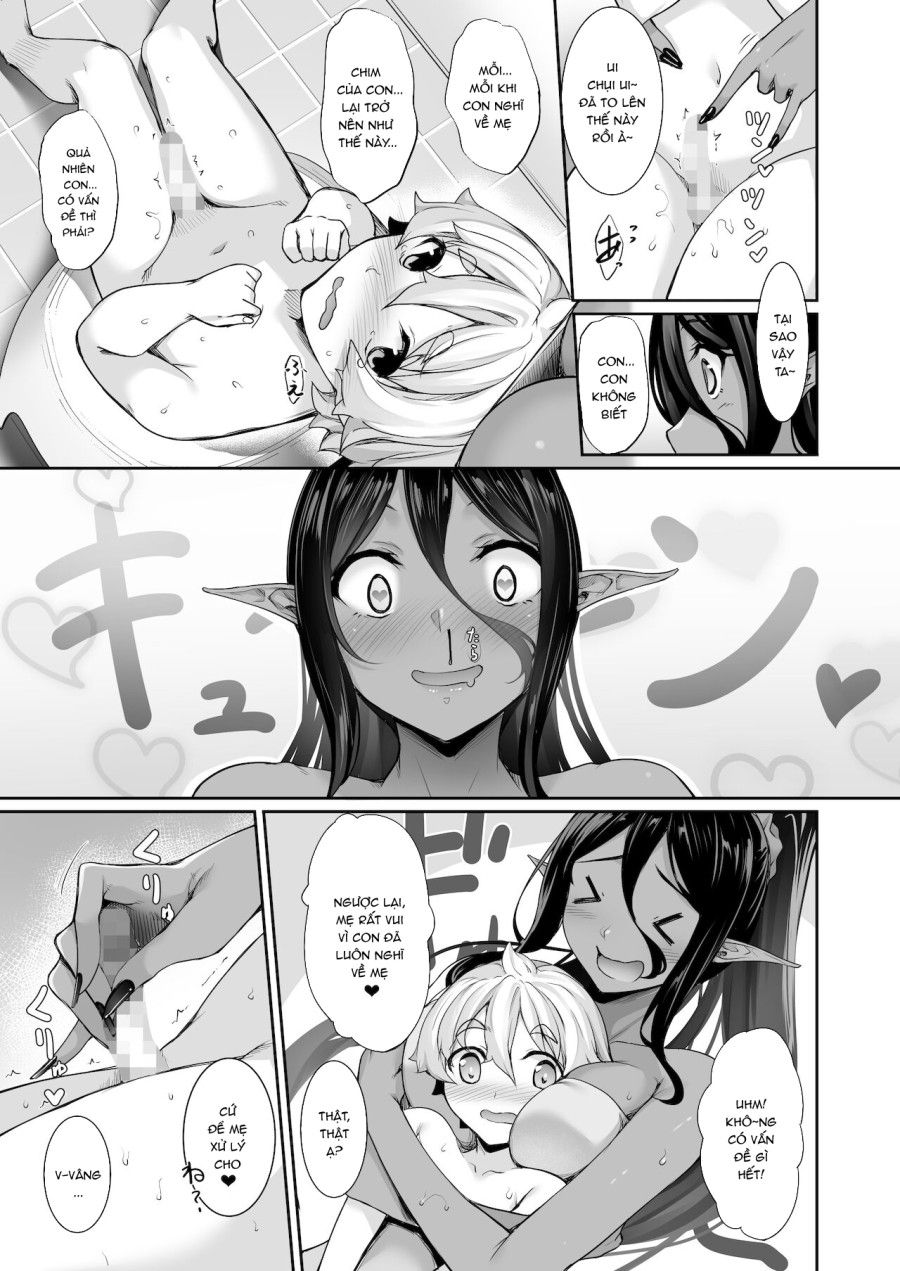 Cô Nàng Dark Elf Vì Quá Yêu Tôi Mà Theo Đuổi Tôi Từ Thế Giới Khác Chương 3 page 11 - Giả Dược