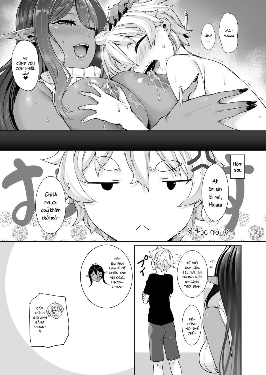Cô Nàng Dark Elf Vì Quá Yêu Tôi Mà Theo Đuổi Tôi Từ Thế Giới Khác Chương 3 page 29 - Giả Dược