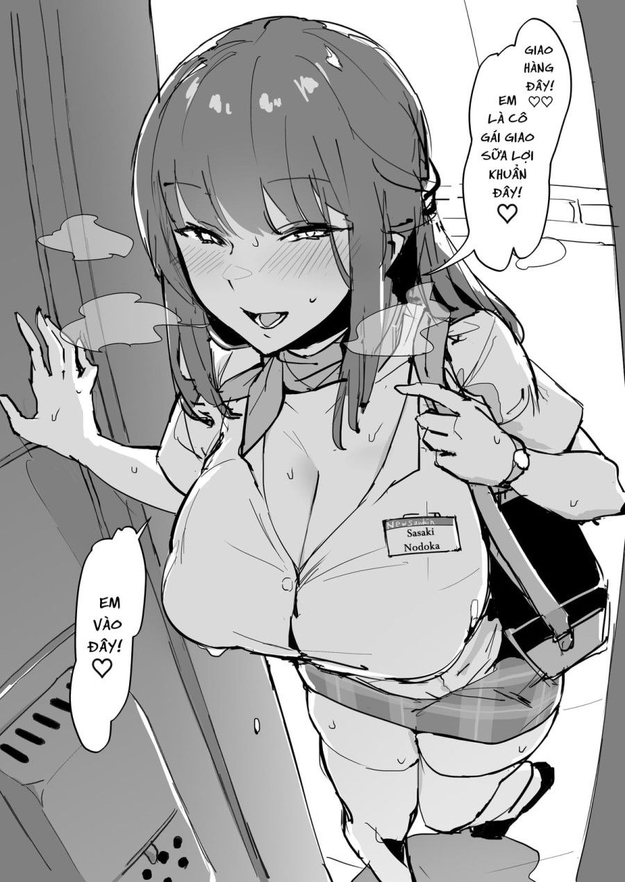 Cô Nàng Giao Sữa Oneshot page 3 - Giả Dược