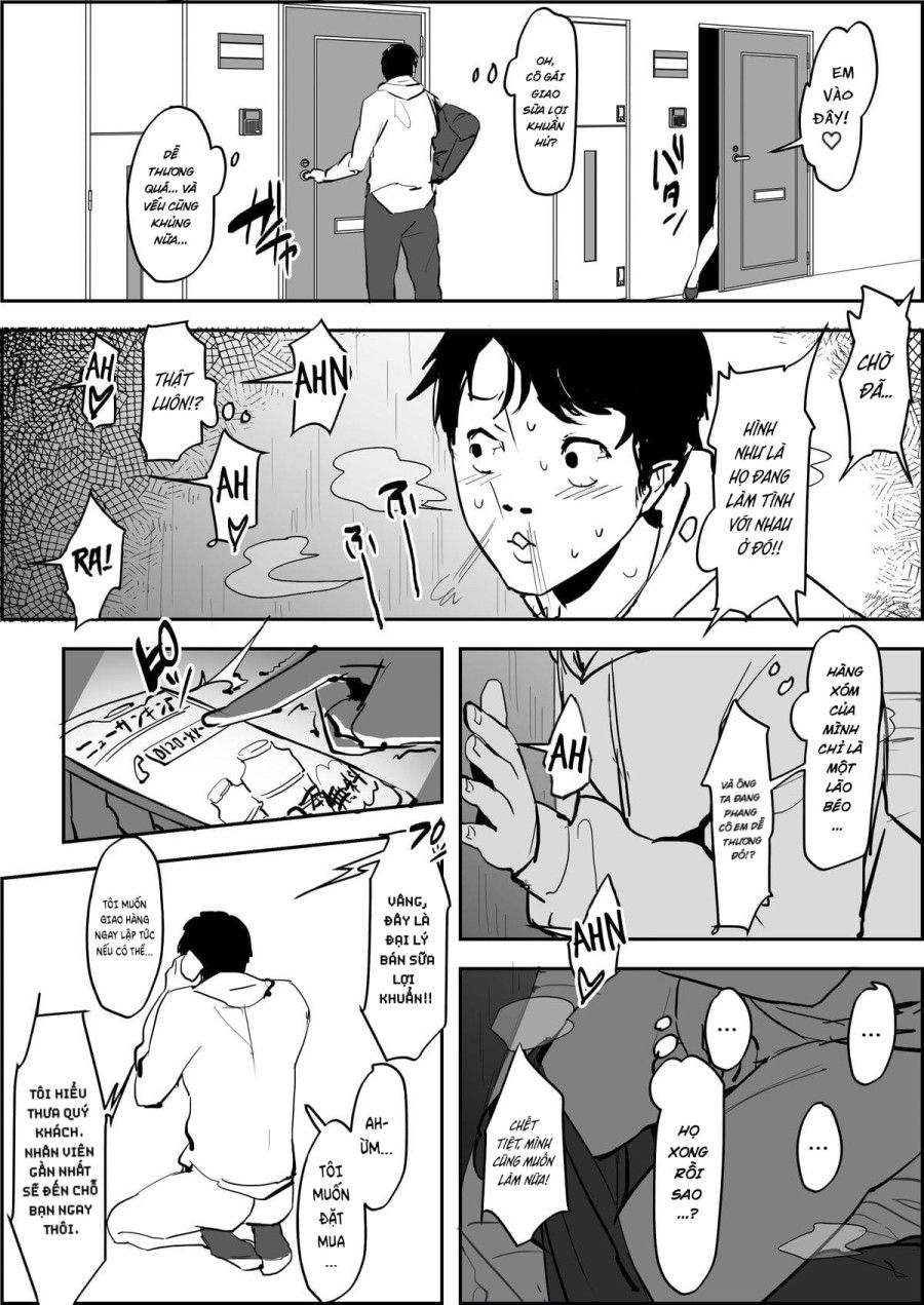 Cô Nàng Giao Sữa Oneshot page 4 - Giả Dược