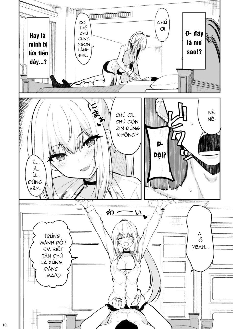 đọc truyện Cô Nàng Gyaru Đùi To Phá Hủy Lý Trí Của Tôi Và Bắt Tôi Xuất Tinh Bên Trong Chương 1 ảnh 9 tại Thiên Thai Truyện