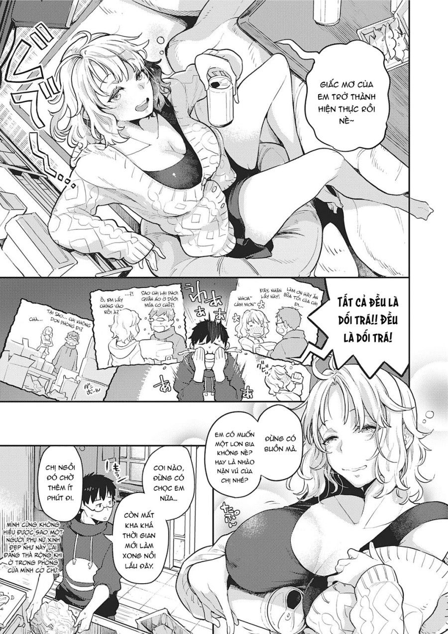 Cô Nàng Ol-san Phòng Bên!!! Oneshot page 4 - Giả Dược