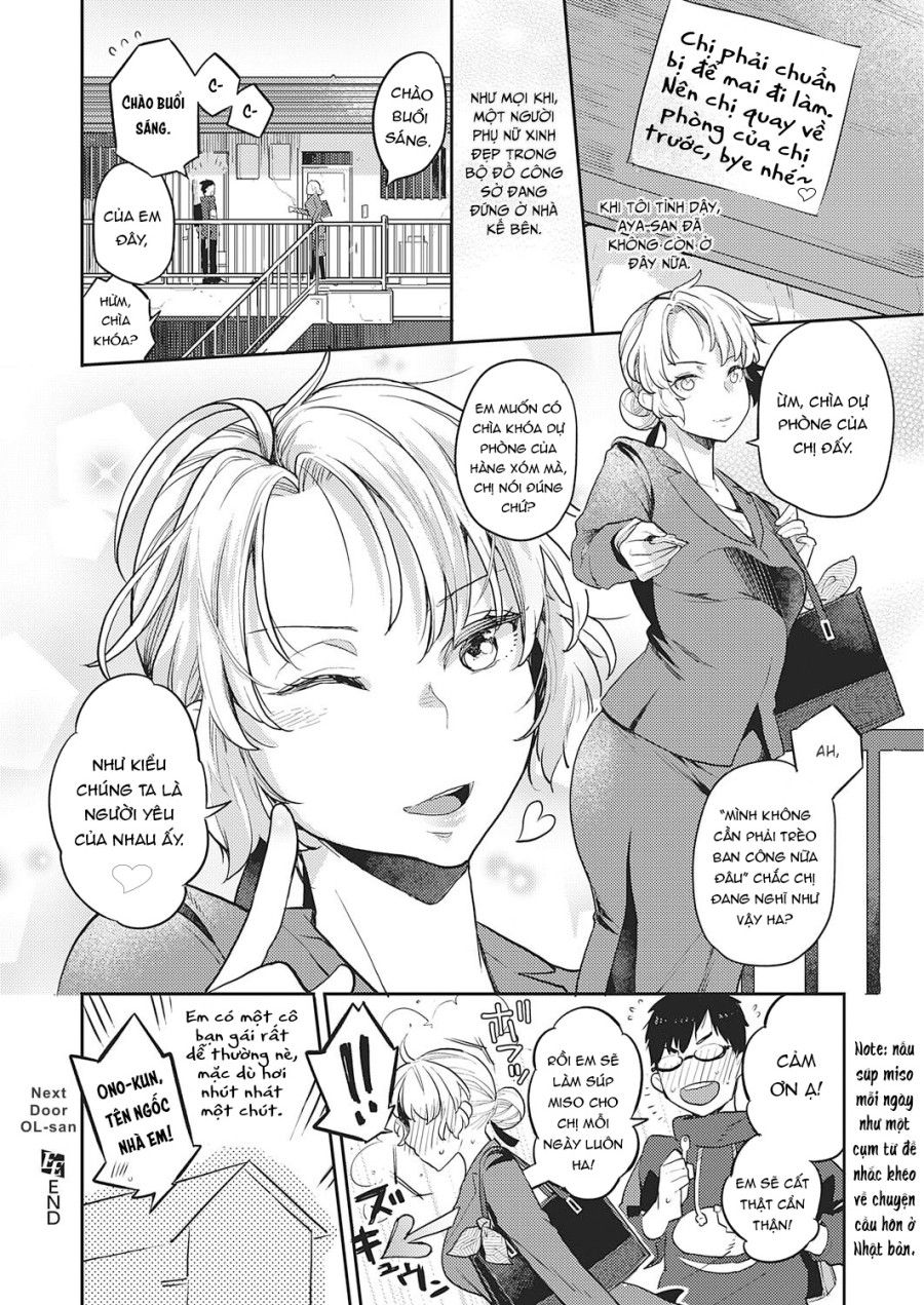 Cô Nàng Ol-san Phòng Bên!!! Oneshot page 33 - Giả Dược