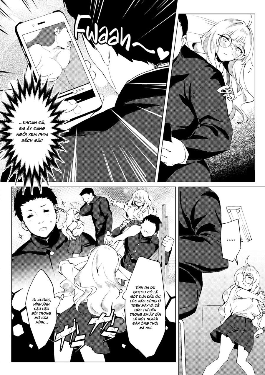Cô Nàng Senpai Ngực Bự Đeo Kính Và Những Lựa Chọn Oneshot page 3 - Giả Dược