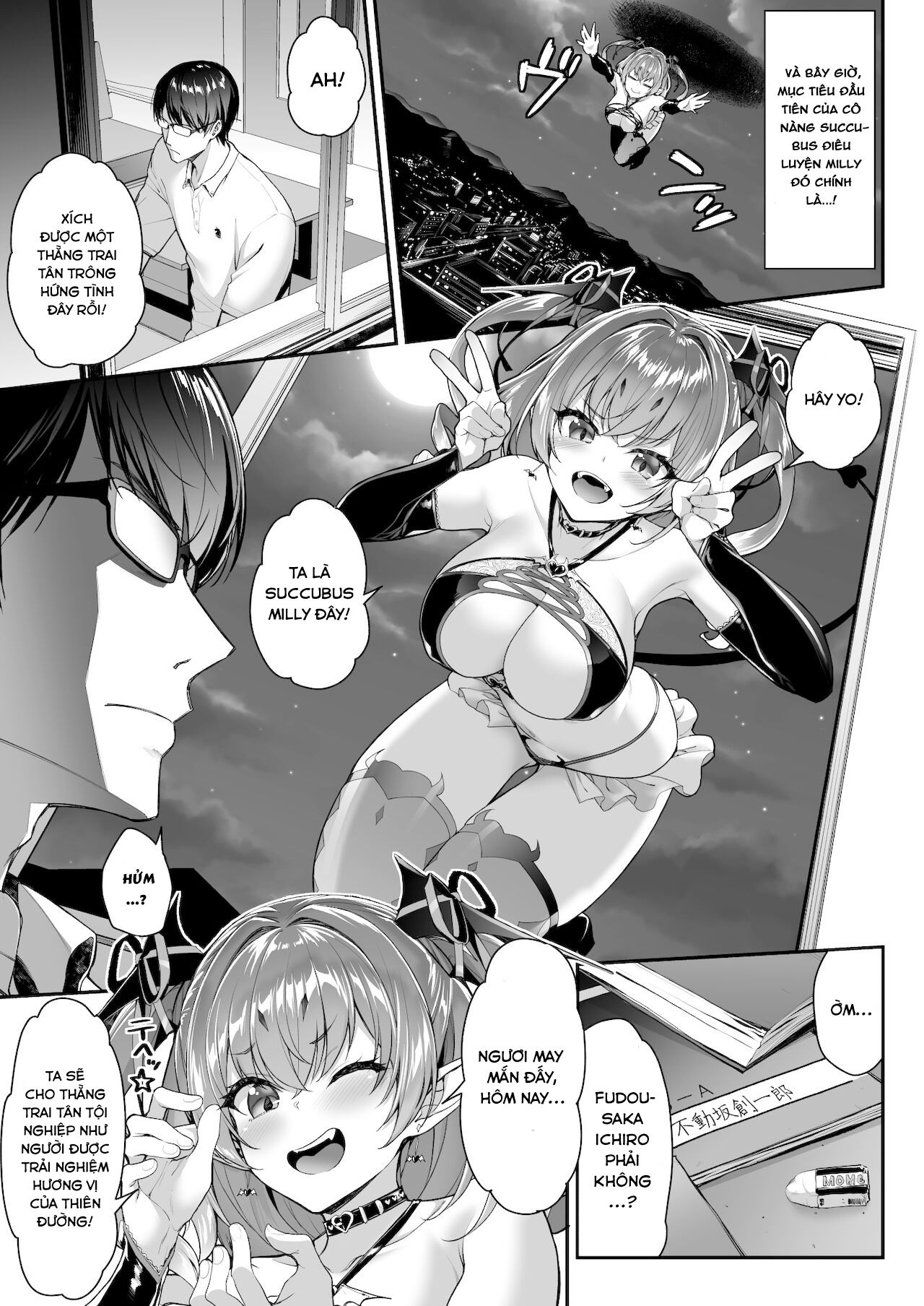 đọc truyện Cô Nàng Succubus Thèm Muốn Tinh Dịch Này! Oneshot ảnh 4 tại Giả Dược
