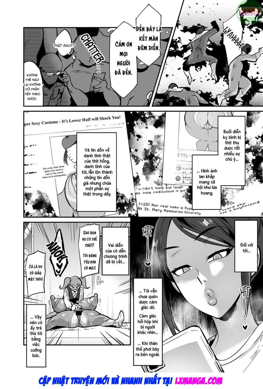Cô Nàng Thicc Mà Chúng Tôi Thử Vai Đã Biến Thành Một Con Điếm Nữ Chính Lmao Oneshot page 20 - Giả Dược