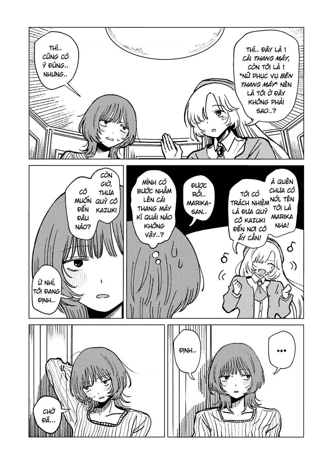 đọc truyện Cô Nhân Viên Thang Máy Chương 1 ảnh 4 tại Thiên Thai Truyện