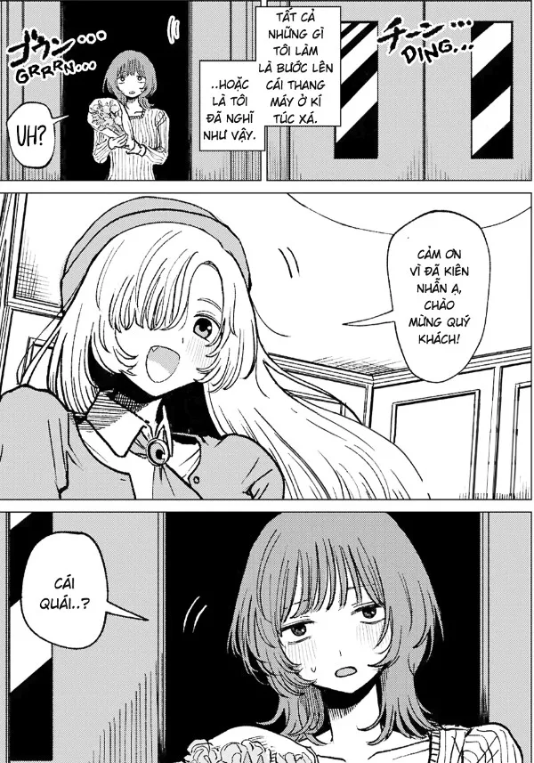 Cô Nhân Viên Thang Máy