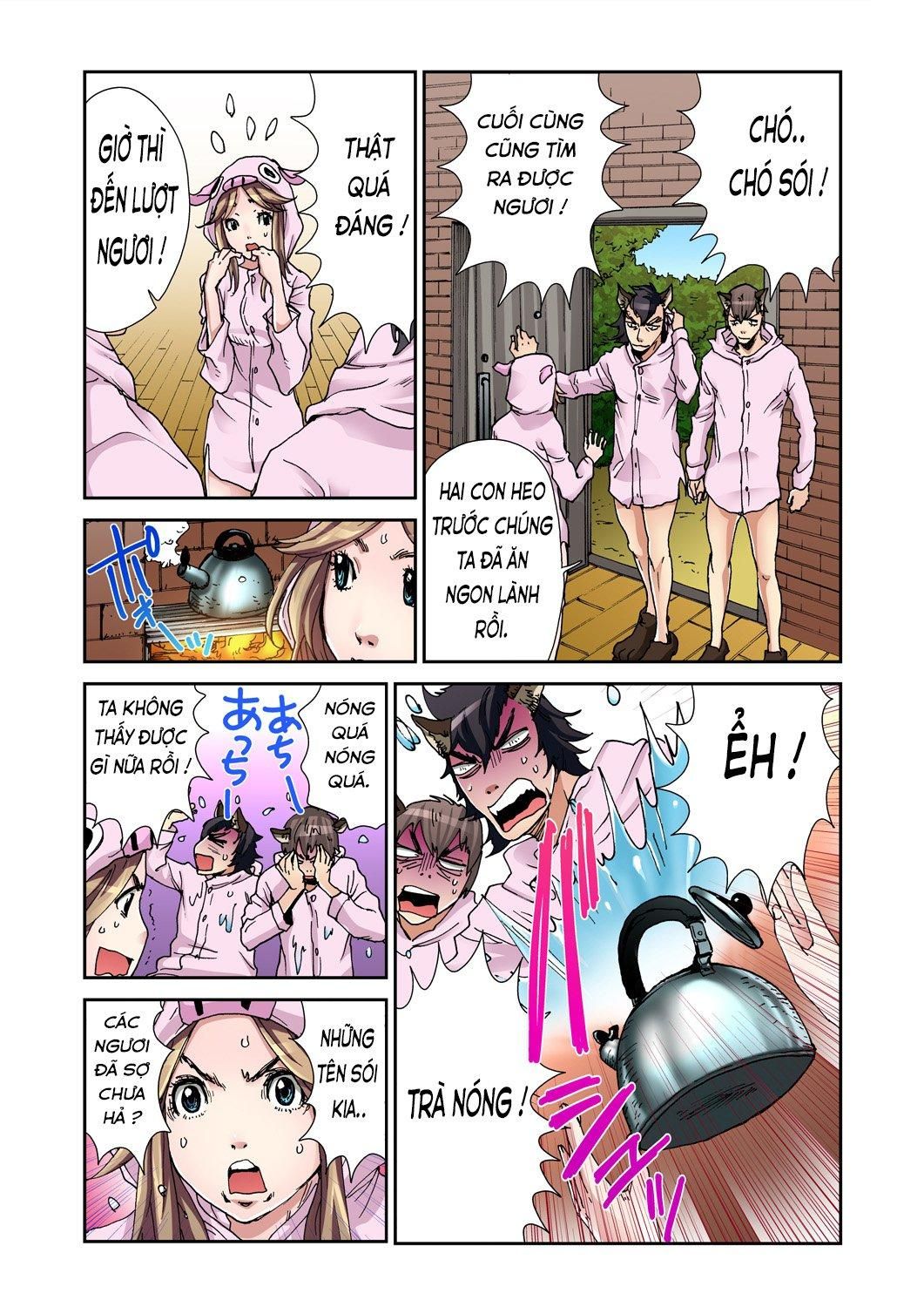 đọc truyện Cổ Tích Người Lớn: Ba Chú Heo Con Oneshot ảnh 21 tại Thiên Thai Truyện