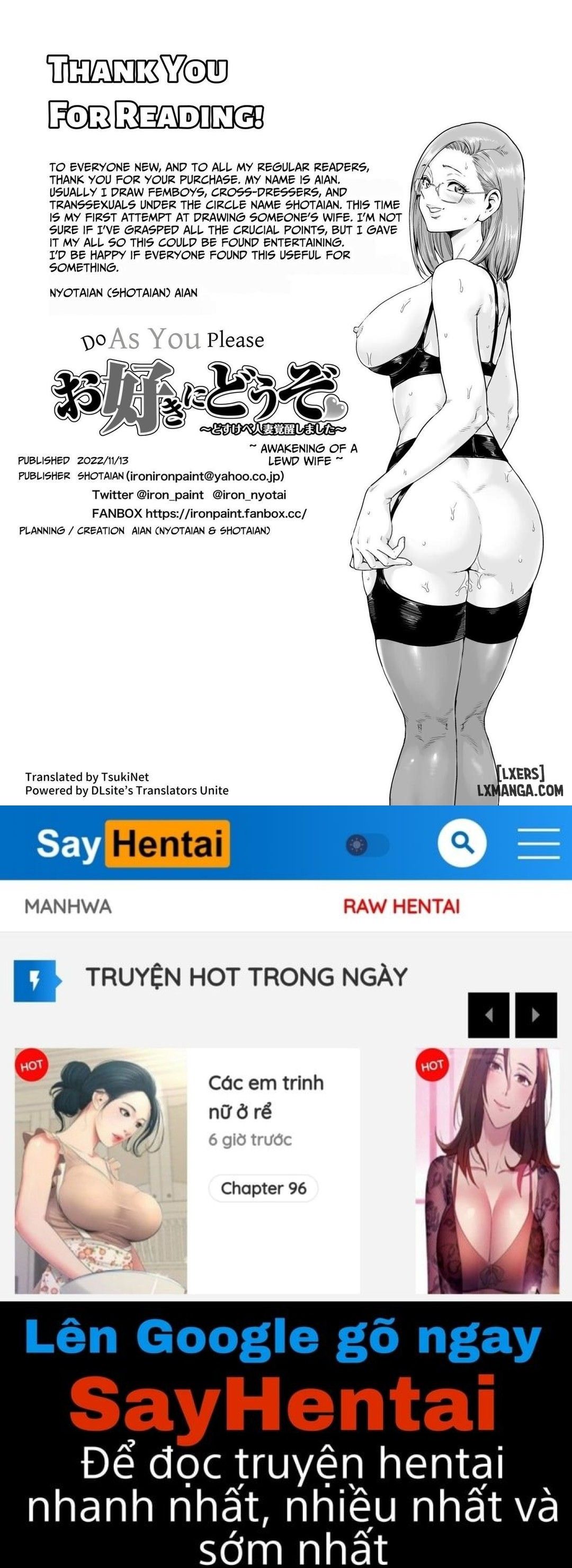 đọc truyện Cô Vợ Dâm Thức Tỉnh Oneshot ảnh 37 tại Thiên Thai Truyện