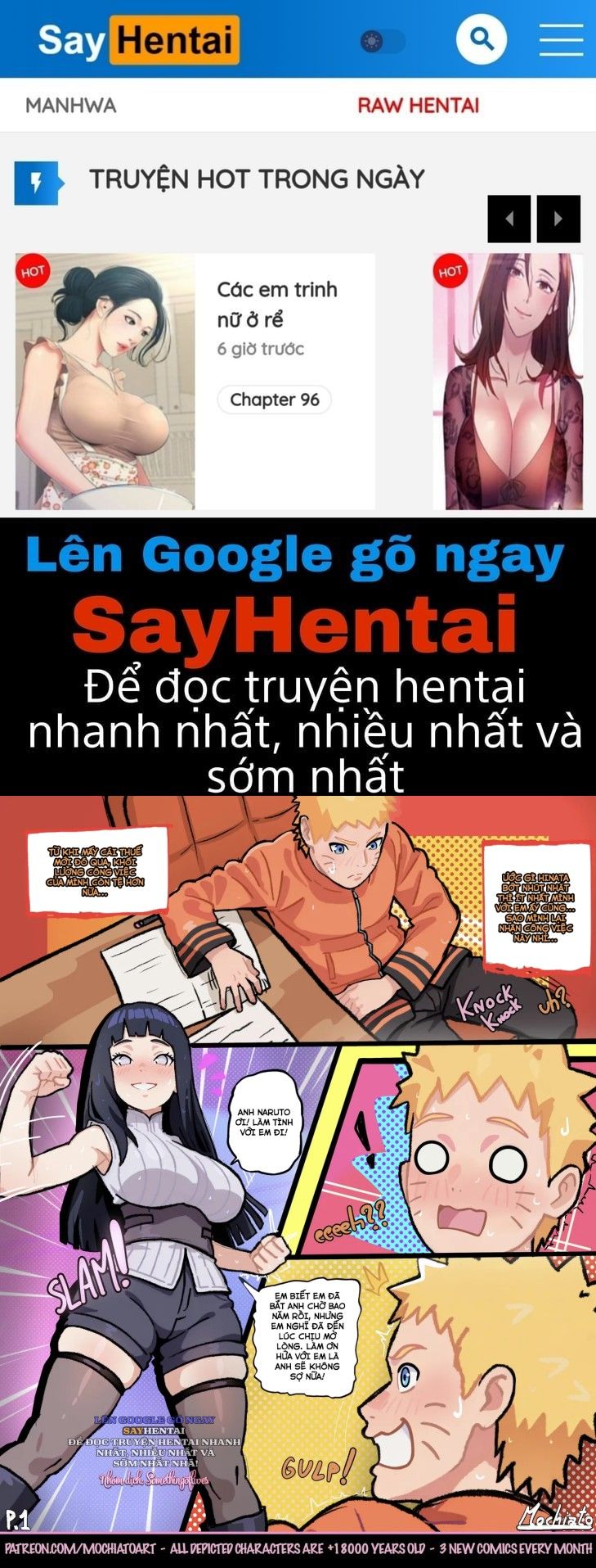 đọc truyện Cô Vợ Dễ Thương Hinata Của Mình Không Thể Nào Làm Top Được! Chương 1 ảnh 2 tại Thiên Thai Truyện