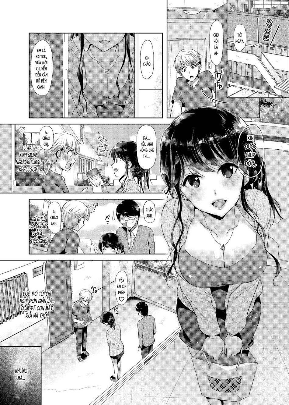 đọc truyện Cô Vợ Hàng Xóm Dâm Đãng Oneshot ảnh 3 tại Giả Dược