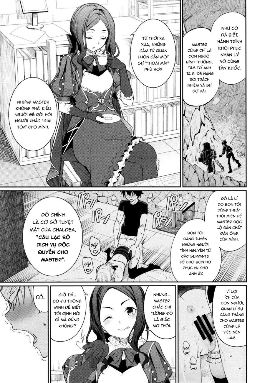 [coffee Maker (asamine Tel)] Master Senzoku Housi Club (fate/grand Order) Oneshot page 5 - Giả Dược